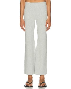 Year Of Ours Cotton Wide Leg Pant - Multicolor