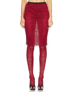 Beaufille Dorado Skirt Legging - Red
