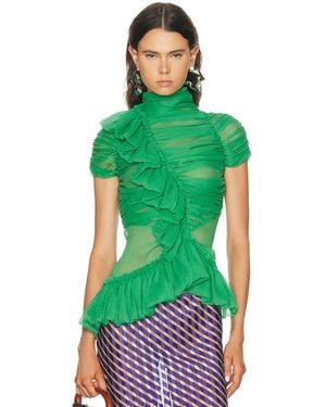 Dries Van Noten Chuchu Shirt - Green