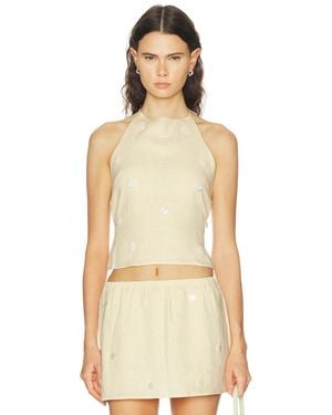 ELCE Oceane Halter Top - Natural