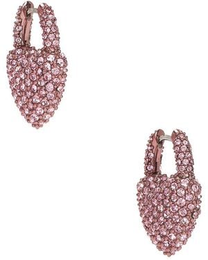 Balenciaga Minnie Earrings - Pink
