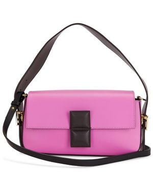 Fendi X Stefano Pilati Twist Baguette Shoulder Bag - Pink