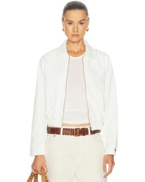 Nili Lotan Najac Denim Jacket - White