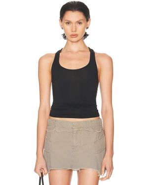 EB DENIM Lucy Racerback Tank - Black