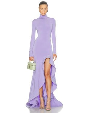 strapless open back dress Vanity Dress, Women's Purple Dresses – CityLux Boutique main image 0