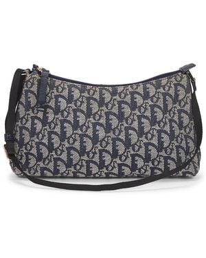 Dior Trotter Pochette Shoulder Bag - Gray
