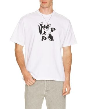 Pop Trading Co. Catch Tee - White