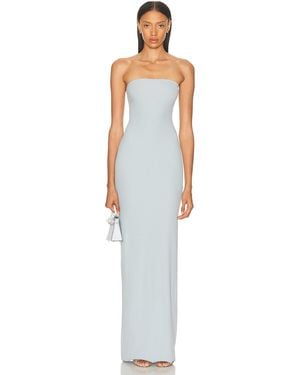 ÉTERNE Tube Maxi Dress - White