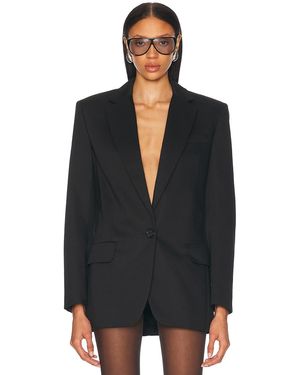 Alexandre Vauthier Cotton Tailoring Blazer - Black