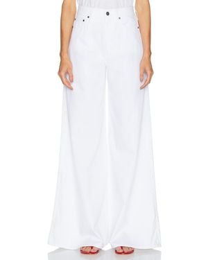 Ralph Lauren Collen Full Length Wide Leg - White