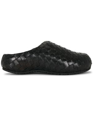 Bottega Veneta Klog Mule Clog Intrecciato Nappa Opaque - Black