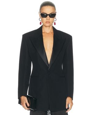 Saint Laurent Tux Jacket - Black