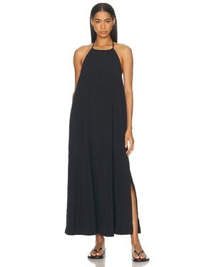 Beyond Yoga Go With The Flow Halter Dress - Black