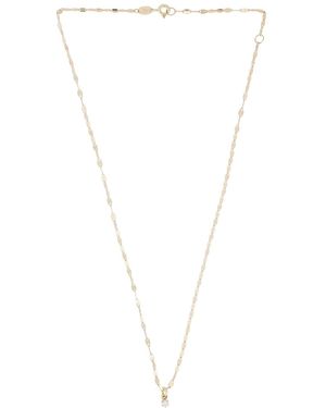 STONE AND STRAND Fairy Lights Diamond Choker - Metallic