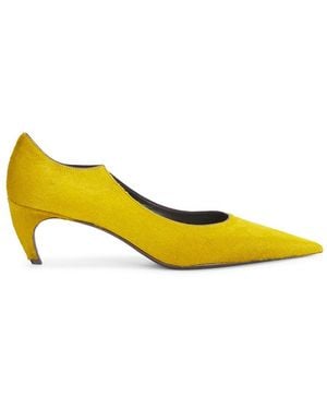 KHAITE Valerie 55 Pump - Yellow