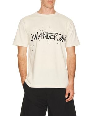 JW Anderson Circular T-Shirt - Black