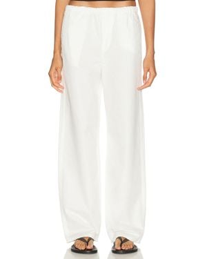 GRLFRND Kacey Pull On Wide Leg - White