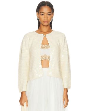 Bode Spotlight Swing Cardigan - White