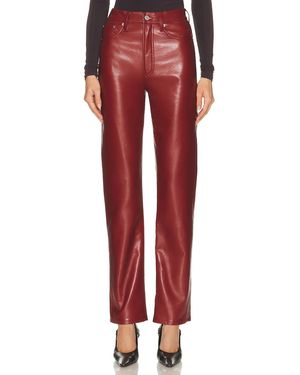 Agolde 90's Pinch Waist Long - Red