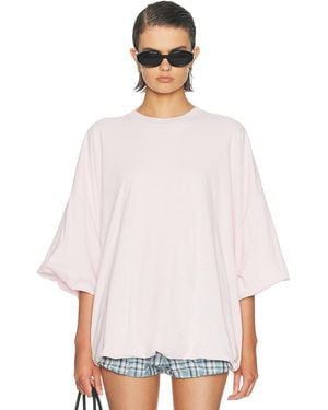 Acne Studios Eniko Irregular T-Shirt - White