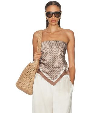 SER.O.YA Hark Satin Top - Multicolor