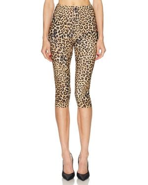 Norma Kamali Capri legging - Natural