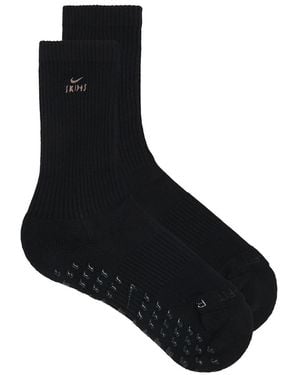 NikeSKIMS Dri-Fit Pilates Grip Crew Sock - Black