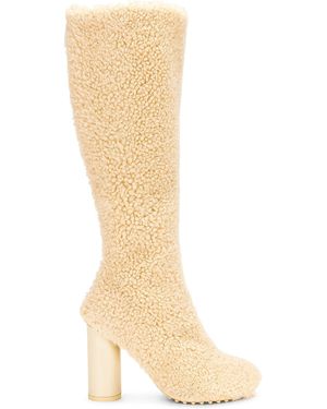 Bottega Veneta Atomic Curly Boot - Natural