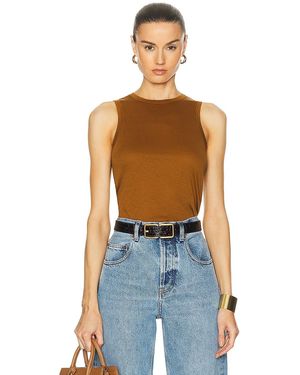 Saint Laurent Jersey Tank Top - Blue