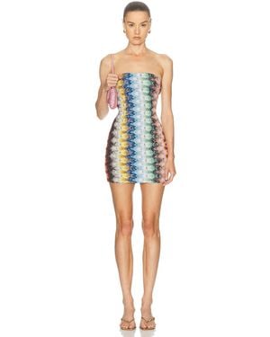 Missoni Sleeveless Short Dress - Blue