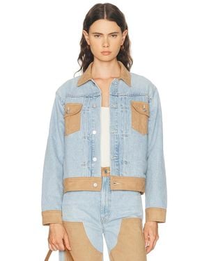 Mother The Dynamic Duo Jacket - Blue