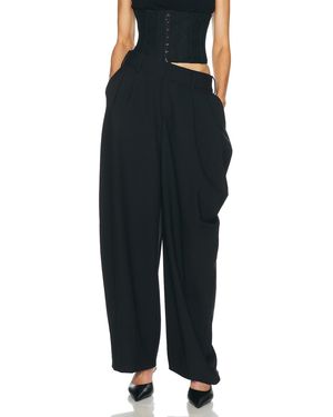 Monse Deconstructed Corset Trouser - Black