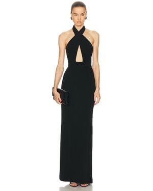 Nili Lotan Lita Gown - Black