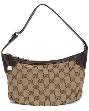 Gucci Princy Pochette Shoulder Bag - Brown