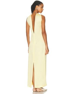 Bottega Veneta Low Back Dress - Metallic