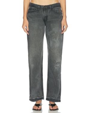 aligrace The Sloane Bootcut Jean - Gray