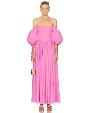 Caroline Constas Christina Gown - Pink
