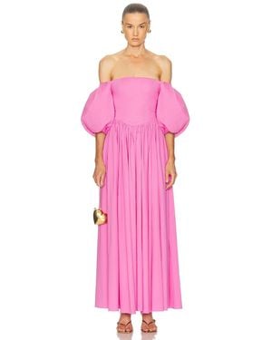 Caroline Constas Christina Gown - Pink