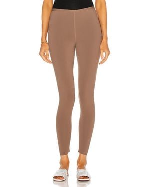 Alaïa Stretch Legging - Brown