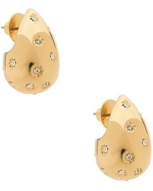 Roxanne Assoulin Twinkle Tear Drop Earrings - Metallic