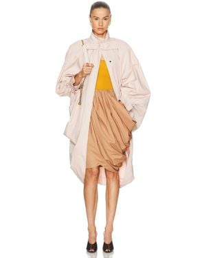 Chloé Cotton Poplin Trench - White