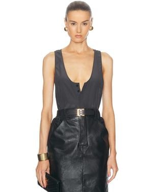 Saint Laurent Tank Top - Black