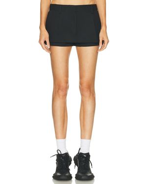 Acne Studios Ikka Double Skirt - Black