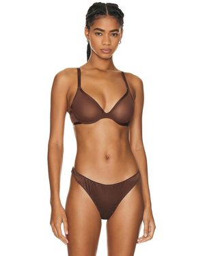 CUUP The Plunge Bra - Brown