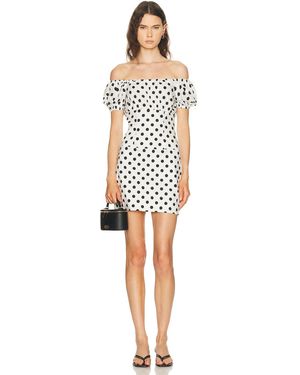 Caroline Constas Calla Mini Dress - White