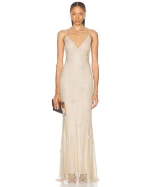LoveShackFancy Berisa Dress - Natural