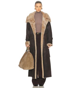 Karen Arcanjo Tyben Coat - Brown