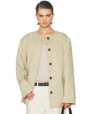 TOTEME Cotton Twill Jacket - Natural