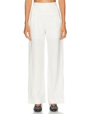 Bode Linen Sailor Trouser - White