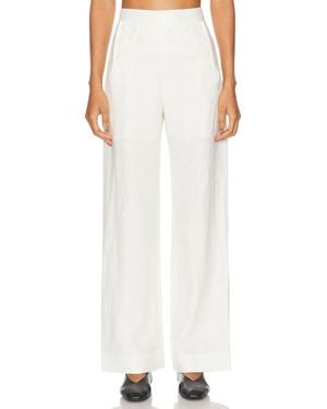 Bode Linen Sailor Trouser - White
